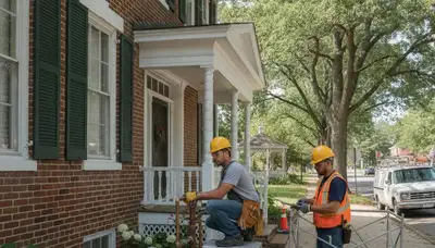 Fort Wayne, IN plumber repairing a residential plumbing leak for local plumbing repair service