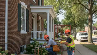 Fort Wayne, IN plumber repairing residential plumbing for plumbersfortwaynein-new.com