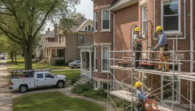 Fort Wayne, IN plumber repairing a leaking pipe for reliable plumbing service