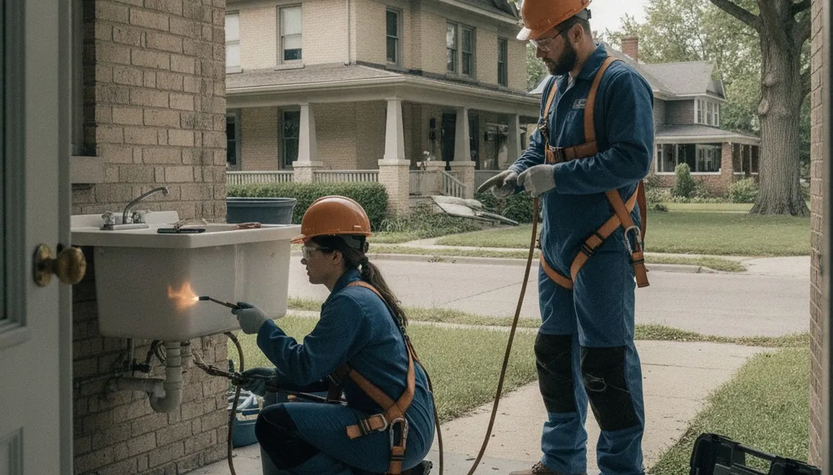 Fort Wayne, IN plumbing repair service for leaks, clogs, and pipe fixes by local plumbers
