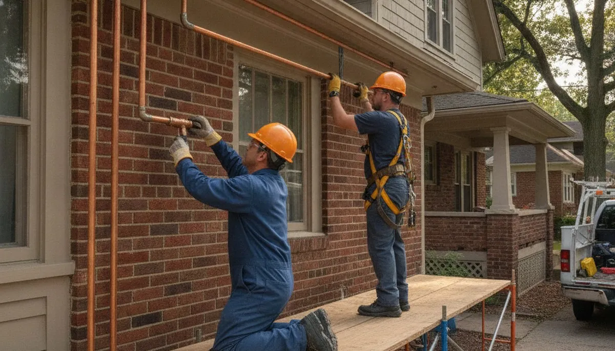 Fort Wayne, IN plumbing repair service for residential and commercial leaks, clogs, and pipe fixes